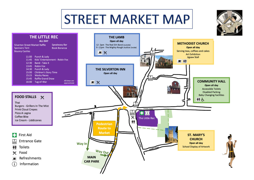 Map of Street Market